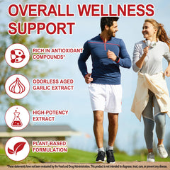 chenyayun antioxidant-rich aged garlic softgels for everyday wellness.
