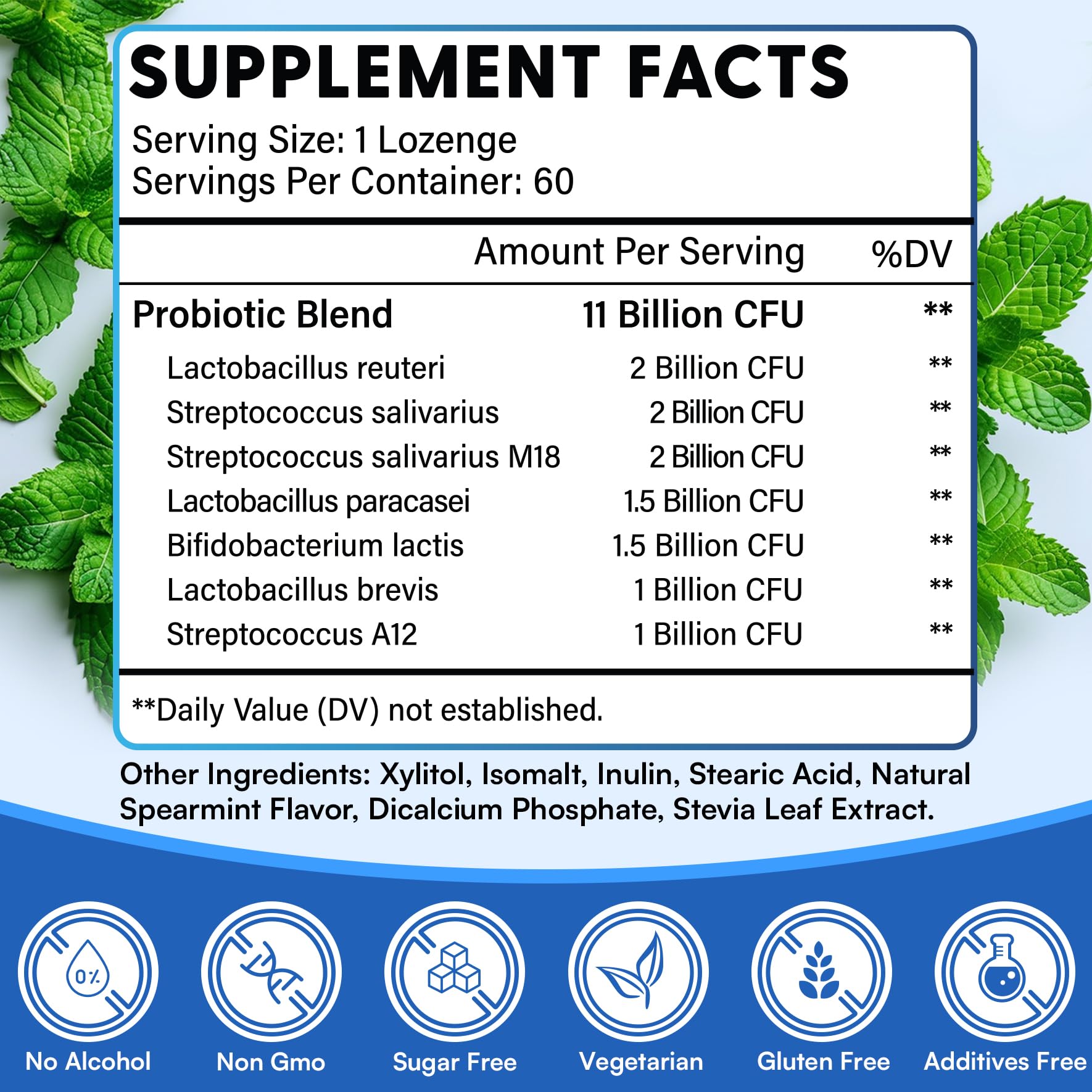 Chetjbur seven-strains formula supports gum and tooth wellness