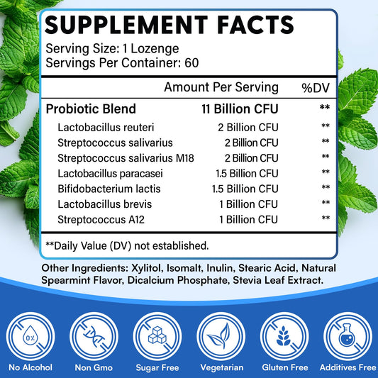 Chetjbur seven-strains formula supports gum and tooth wellness