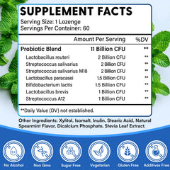 Chetjbur seven-strains formula supports gum and tooth wellness