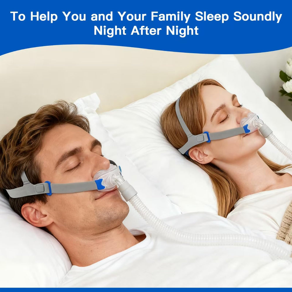 Chic Tree nasal pillow set compatible with most devices via 22 mm connector