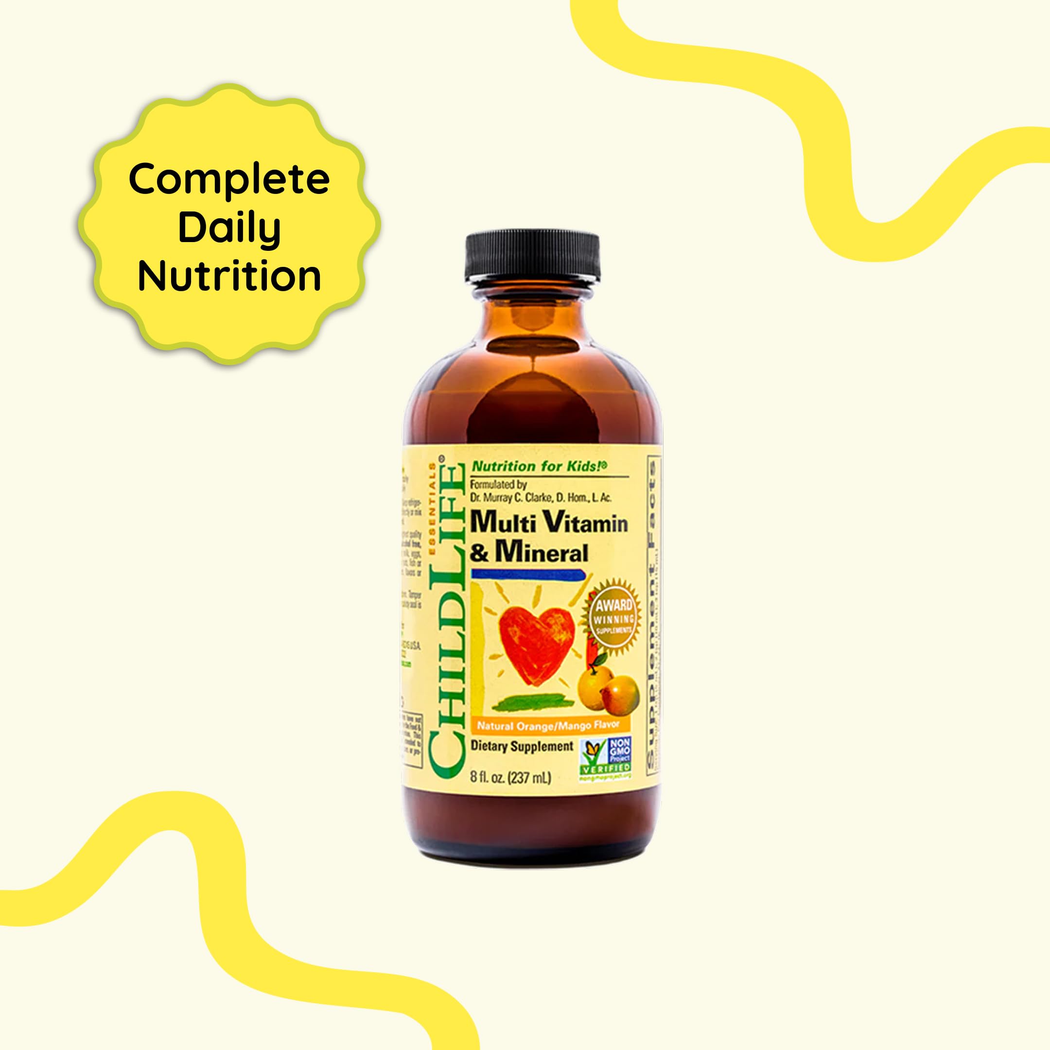 CHILDLIFE Essentials dropper demonstrates easy age-based dosing