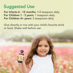 ChildLife Essentials kids taking drops during daily routine