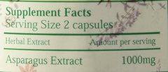 Chi's Enterprise asparagus extract box displayed for packaging and storage