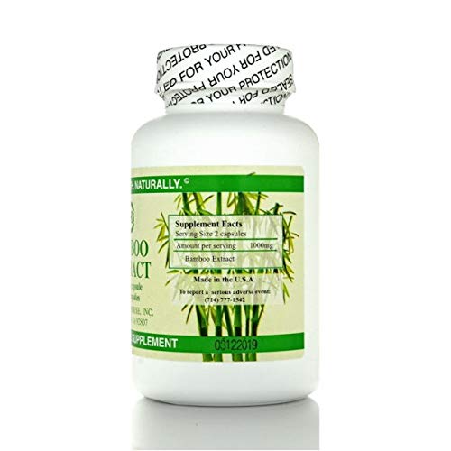 Label and packaging of Chi's Enterprise Bamboo Extract for easy recognition.