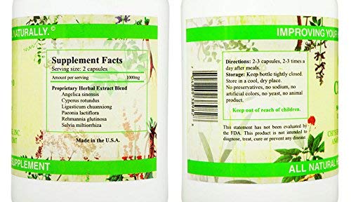 Chi-F capsules pack for convenient daily use and basic energy balance