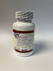 Chi's Enterprise Cordyceps Extract label close-up showing premium formula and purity