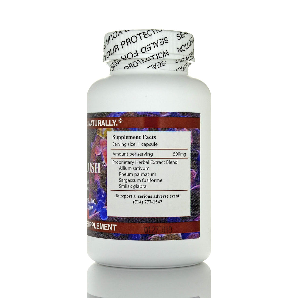 Chi's Enterprise Metal Flush packaging display, convenient 120-count supply.