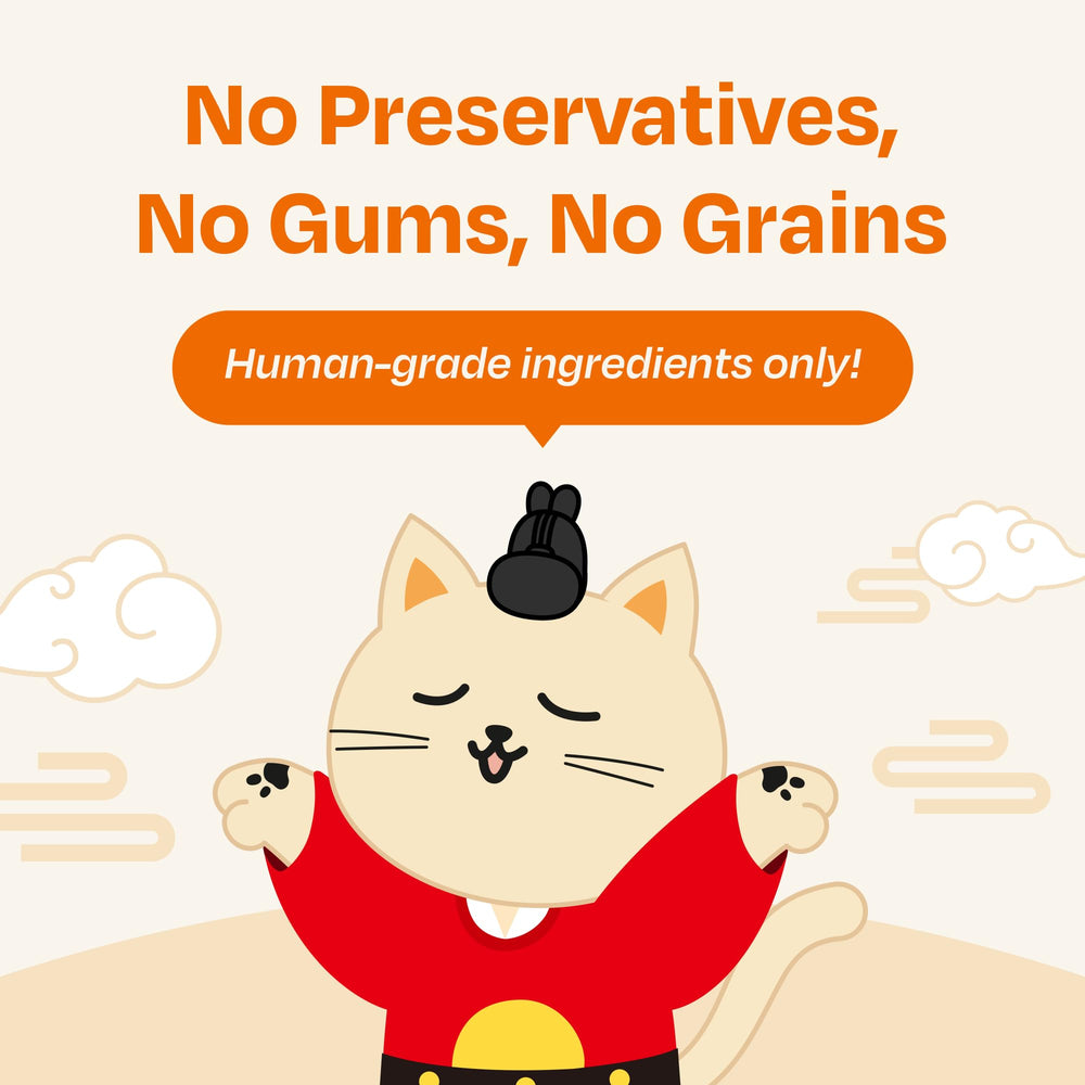Chogong Easy Care Omega-3 cat-lick-action captures easy feeding moments.