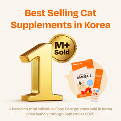 Chogong Easy Care Omega-3 tube feeding by hand shows simple administration.
