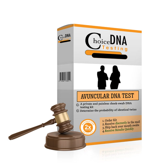 CHOICE DNA TESTING Aunt-Uncle office visit collection demonstrates convenient scheduling for legal testing.