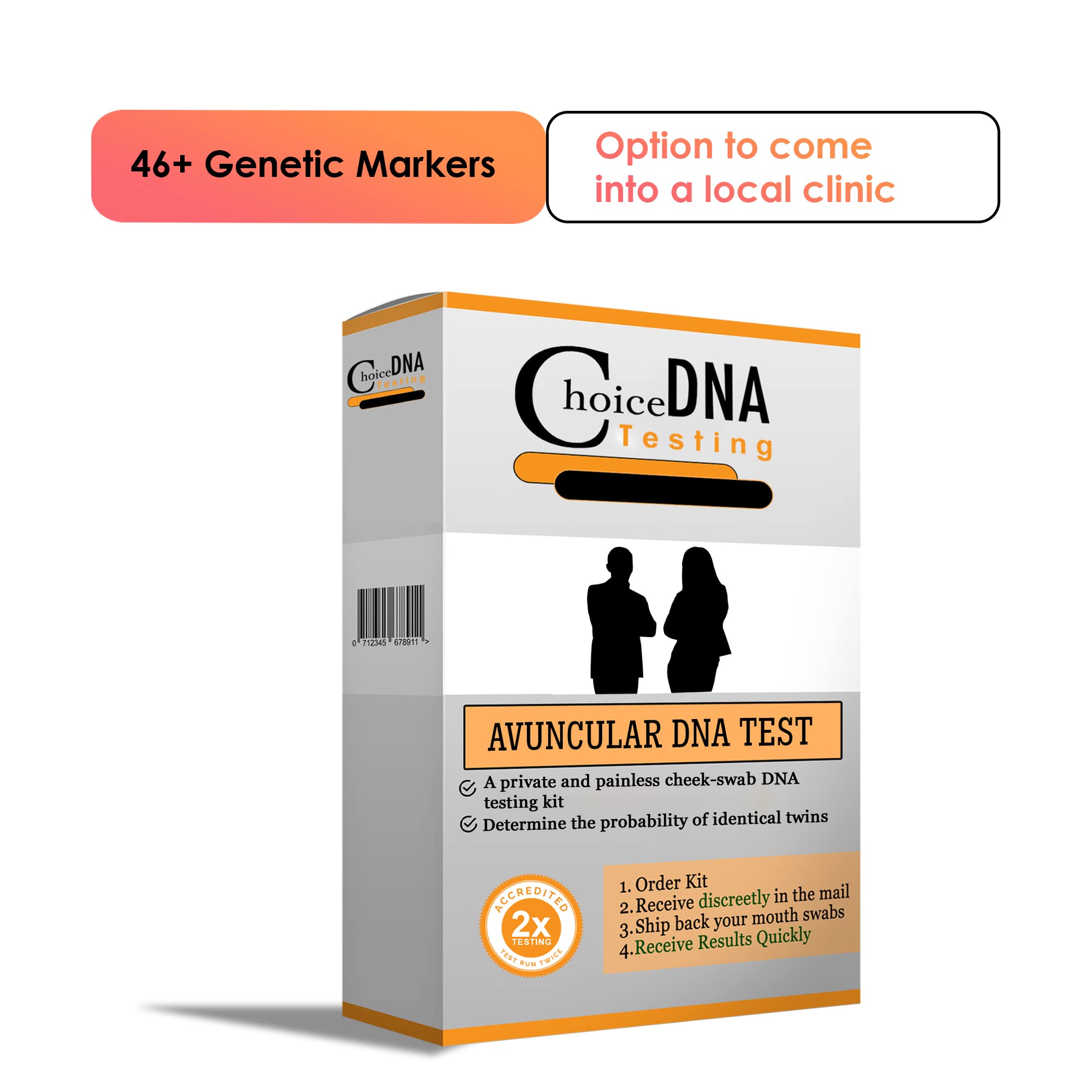 CHOICE DNA TESTING LabCorp clinic testing scene highlights accessible sample collection.