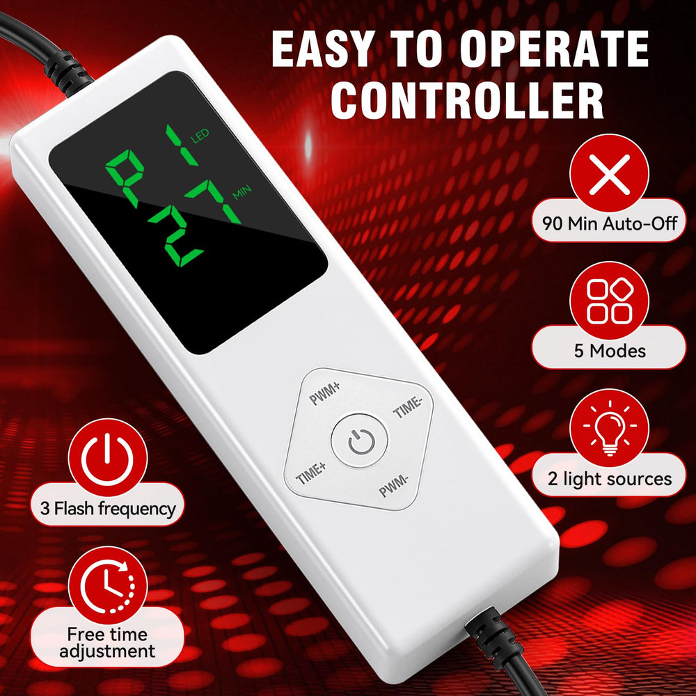 Cholas dual wavelength 660nm and 850nm with flexible programming.