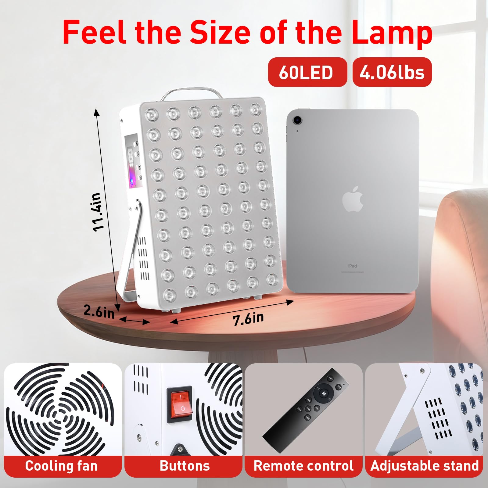 Cholas cooling fan keeps the device comfortable during use