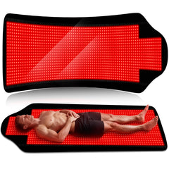 Cholas red light mat illustrates even LED layout for uniform glow.
