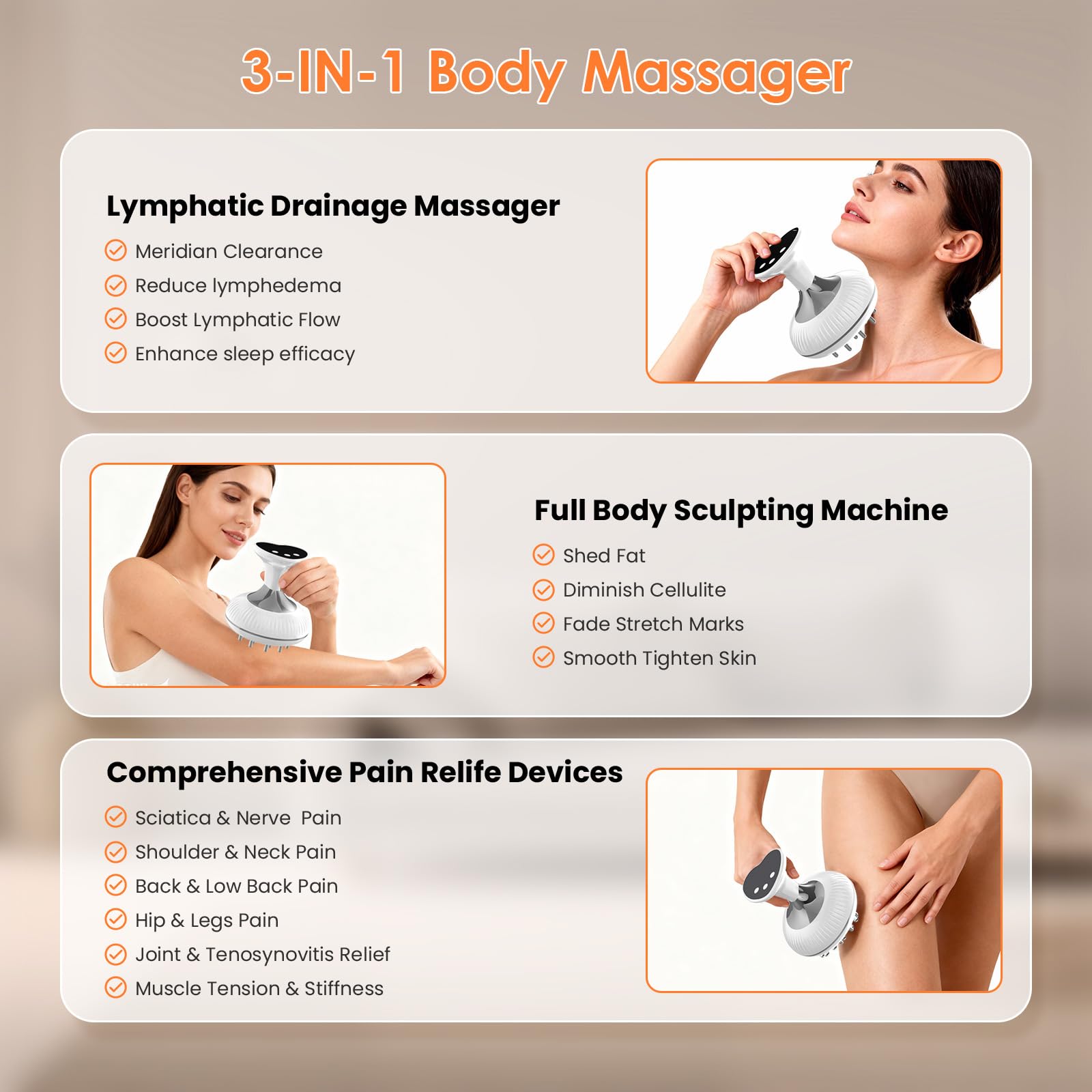 Choufaly body sculpting machine ready for full-body use and contouring sessions.