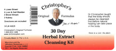 Christopher's Original Formulas cleansing kit: Liver and Gallbladder Formula bottle for routine wellness