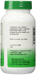 Christopher's Complete Tissue & Bone bottle side view, showcasing vegan capsules and purity