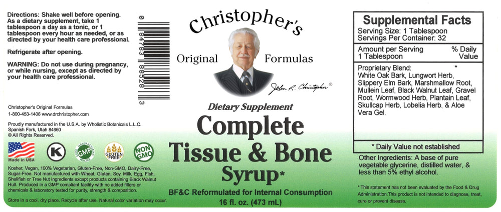 Christopher's Original Formulas 16 oz bottle ready for ongoing use