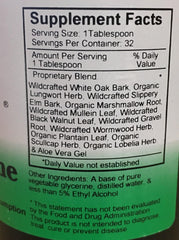 Pouring Christopher's Complete Tissue and Bone Syrup for convenient daily use