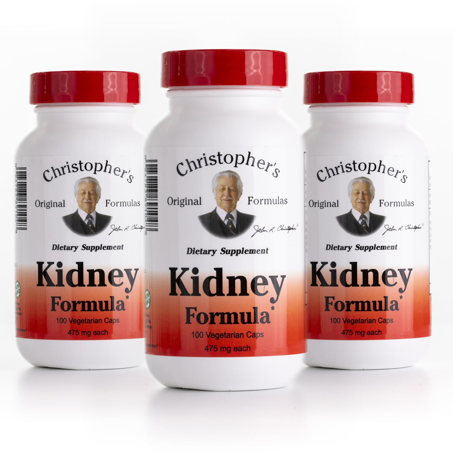 Christopher's Original Formulas Kidney Formula bottle front view promotes urinary balance.