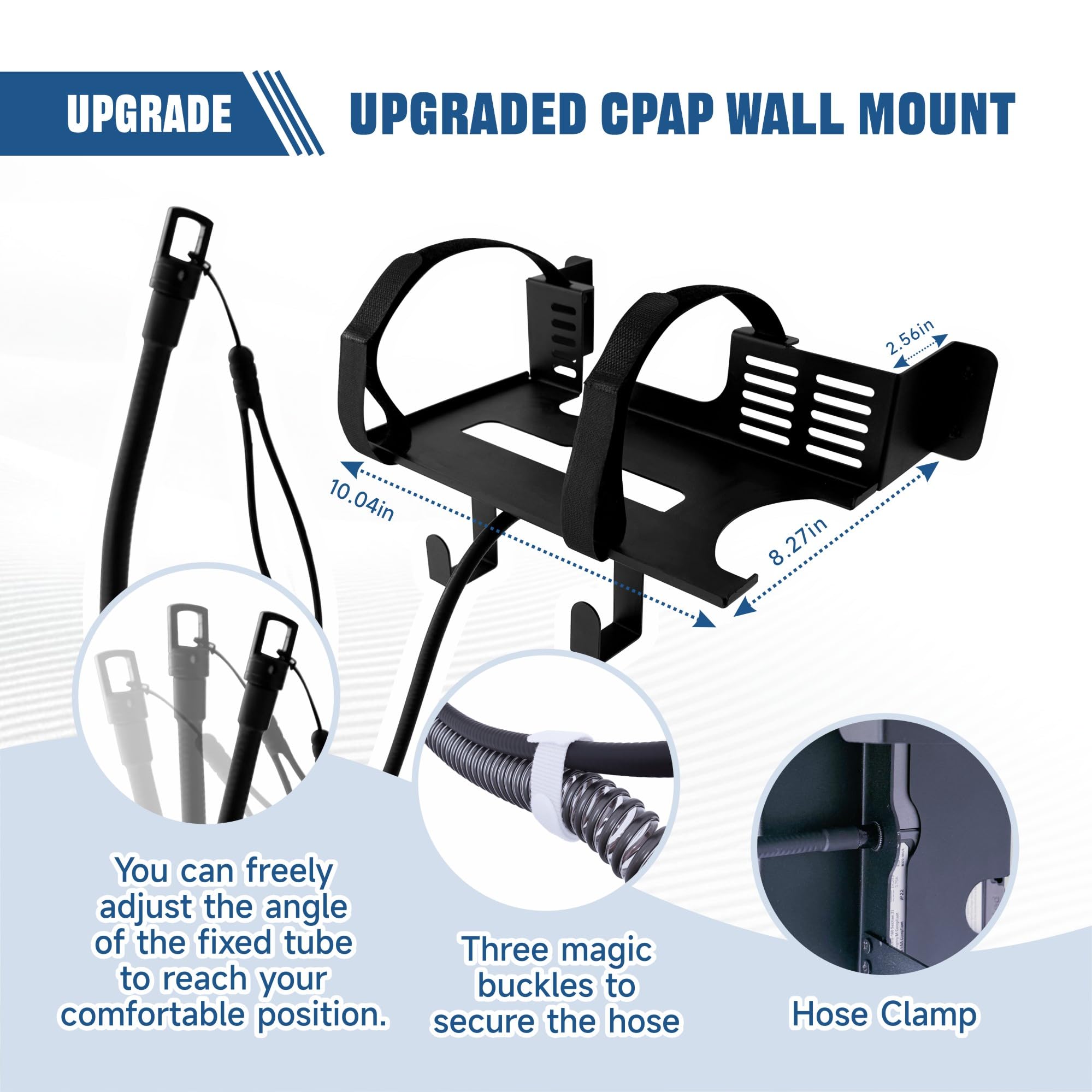 CHZHWFDC CPAP 180-degree gooseneck offers flexible positioning for comfort