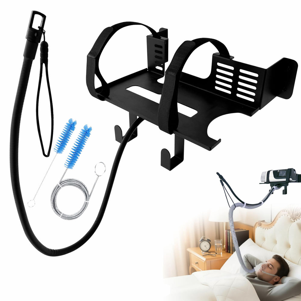 CHZHWFDC CPAP wall mount with adjustable arm for AirSense 10/11, easy reach and tidy setup