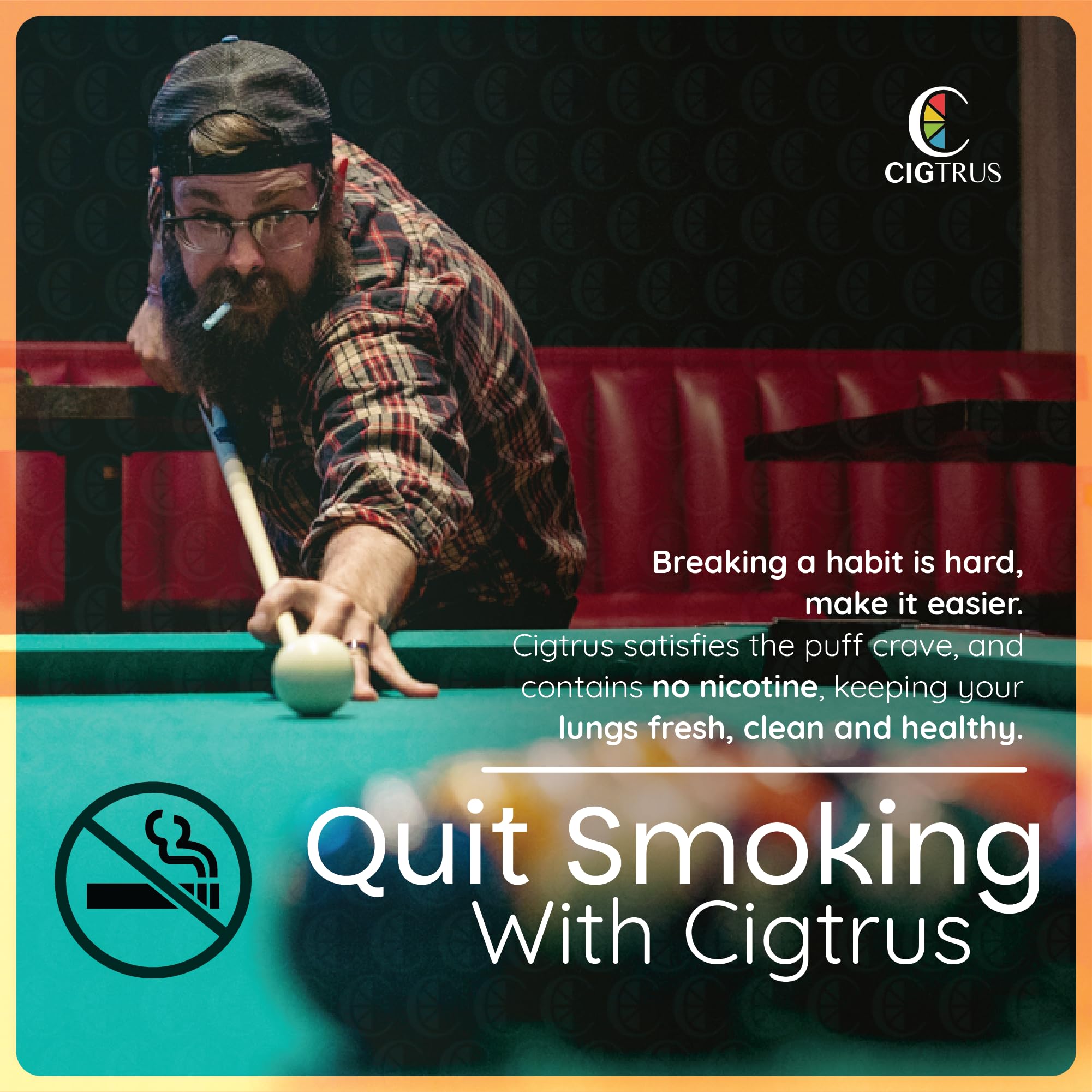 Cigtrus essential oils blend close-up for refreshing inhalations