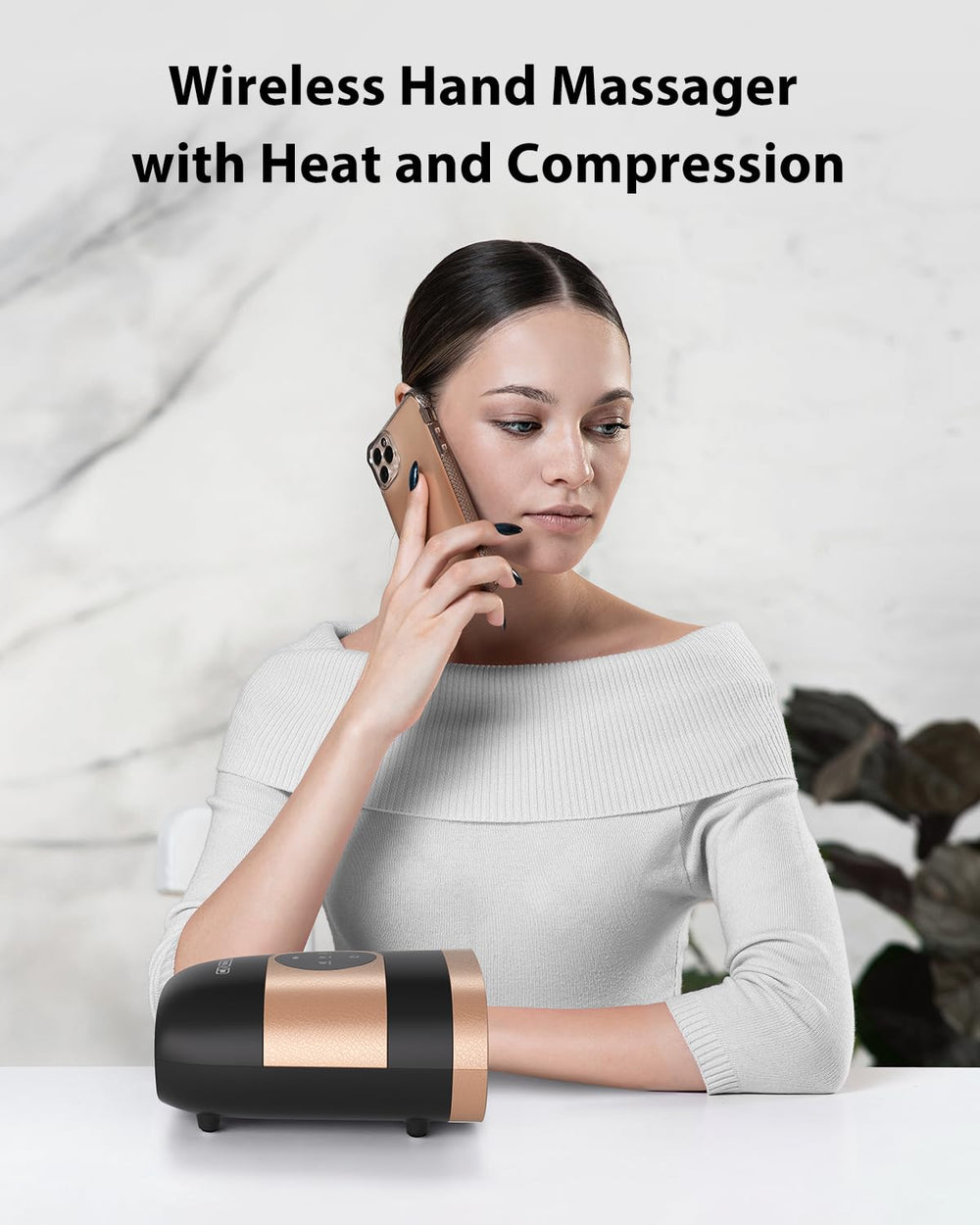CINCOM Modes and intensities image showcases customizable massage options