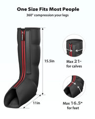 CINCOM leg massager travel bag included for easy storage and on‑the‑go use.