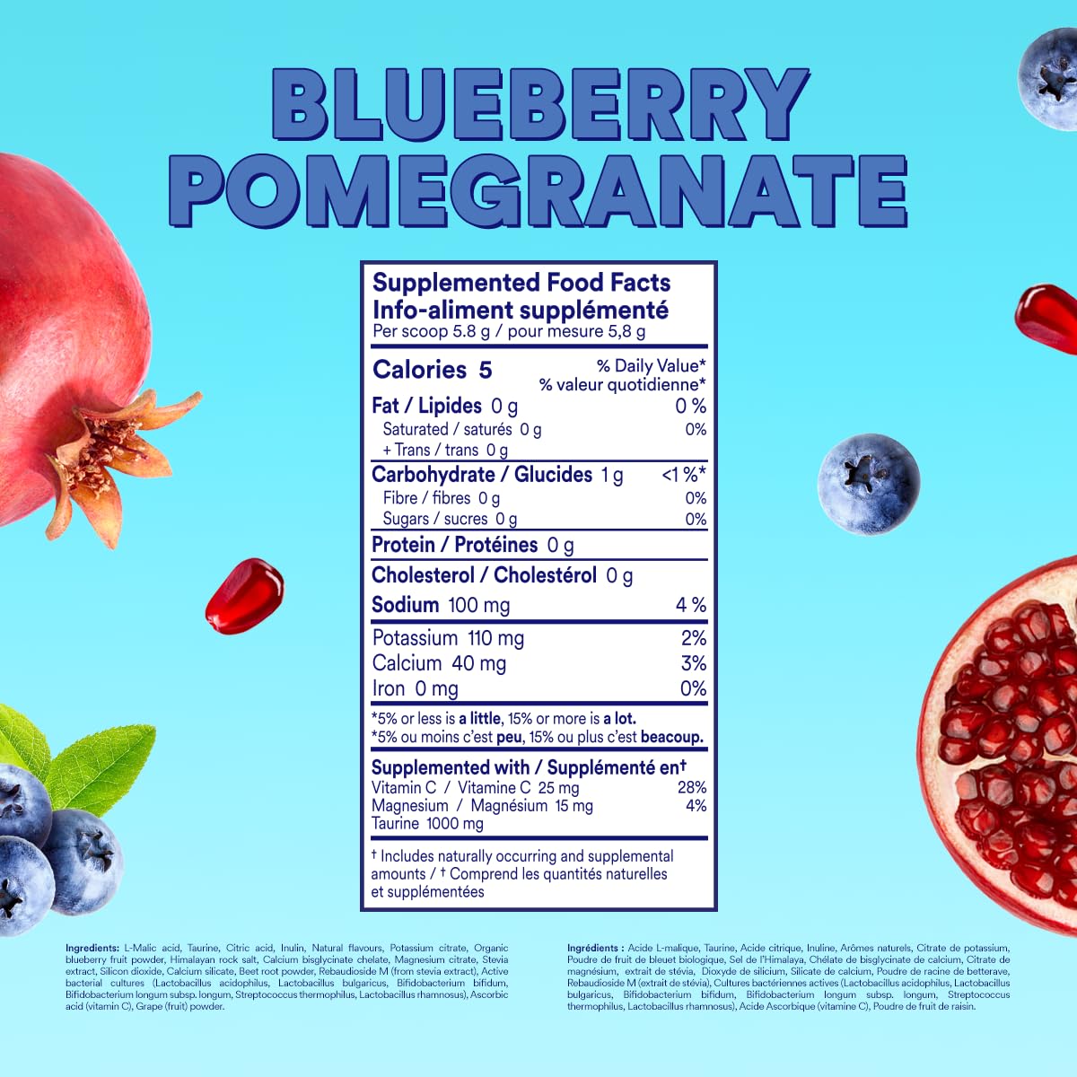 Cira Hydration glass with blueberry pomegranate drink offering a refreshing, gut-friendly sip.