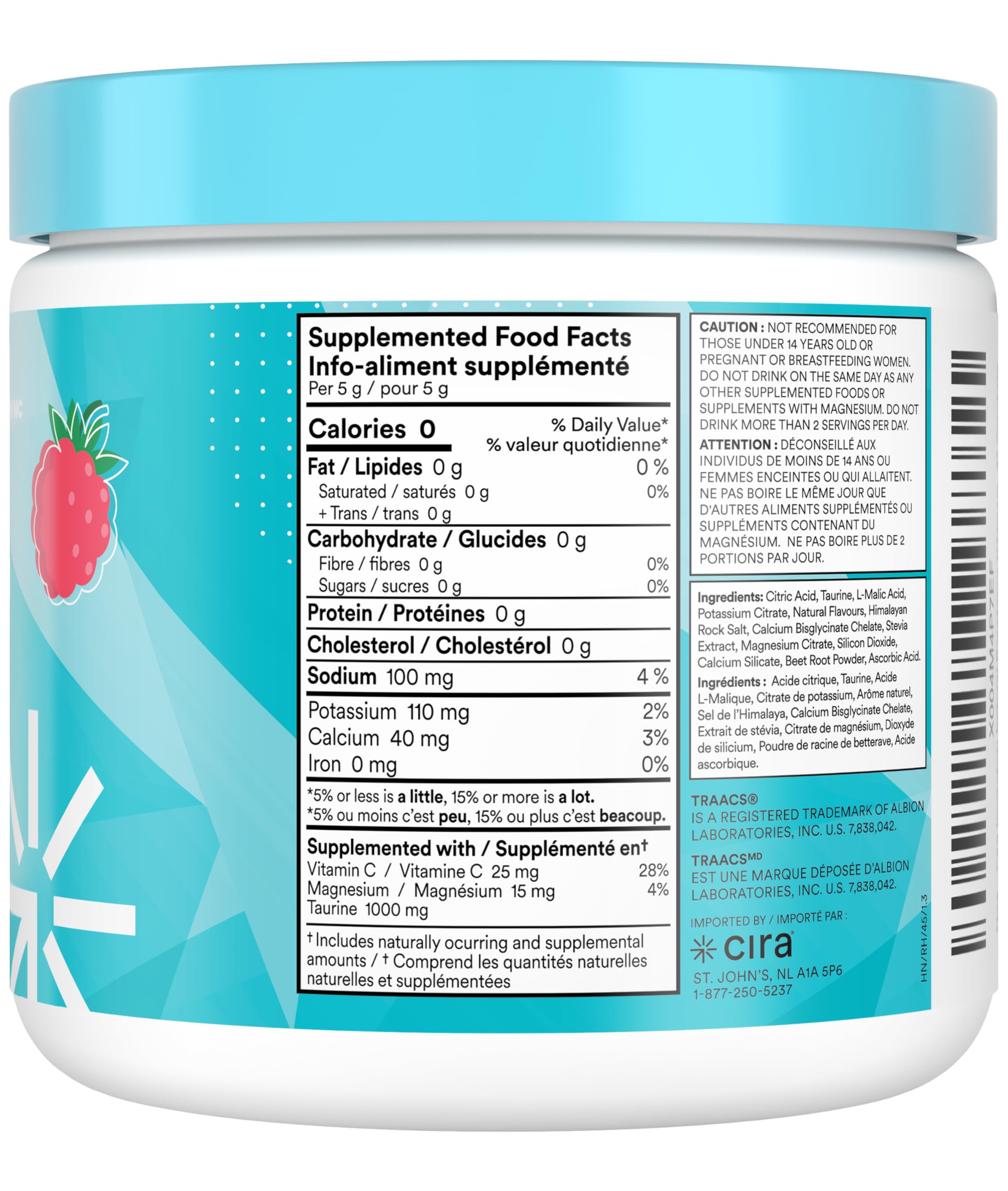 Cira Hydration Very Grapeful flavor for daily hydration