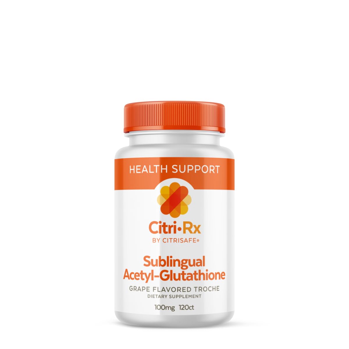 CitriRx Sublingual bottle for daily, convenient wellness support.