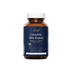 City Beauty Complete Skin Restore bottle front view promoting smoother skin from within