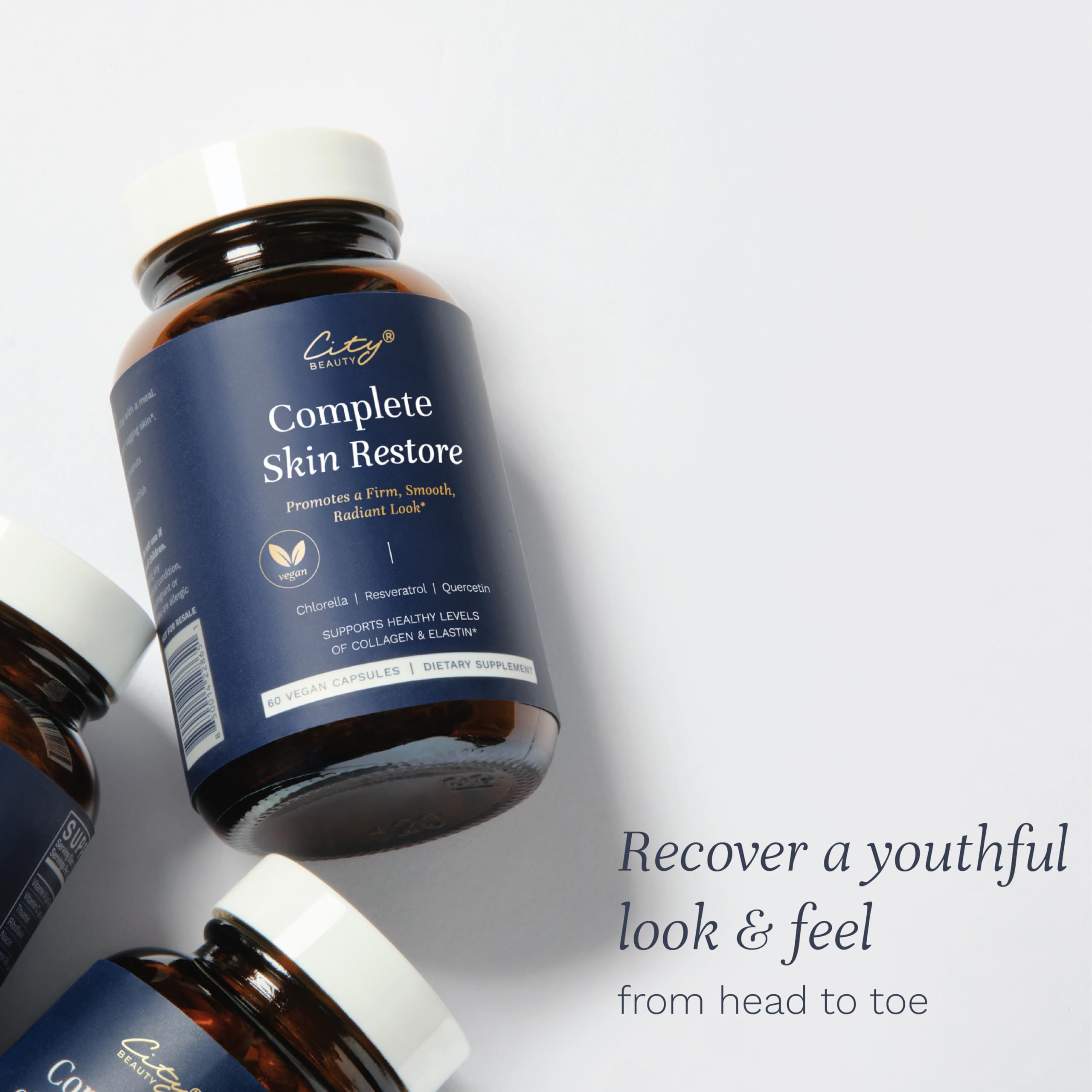 City Beauty Complete Skin Restore demonstrates hand texture improvement for smoother skin