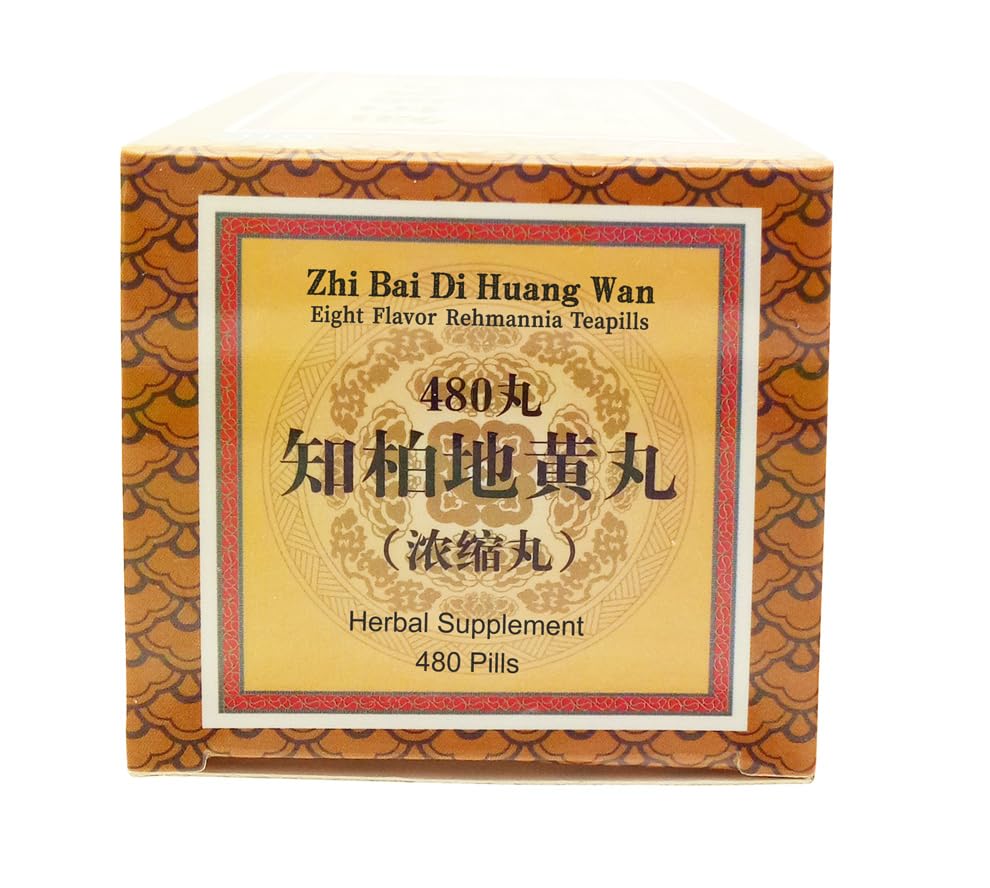 ciwoll Zhi-Bai Di-Huang Wan label close-up showing dosage details