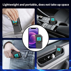 CJC Pro Breathalyzer ideal for on-the-go driver checks.