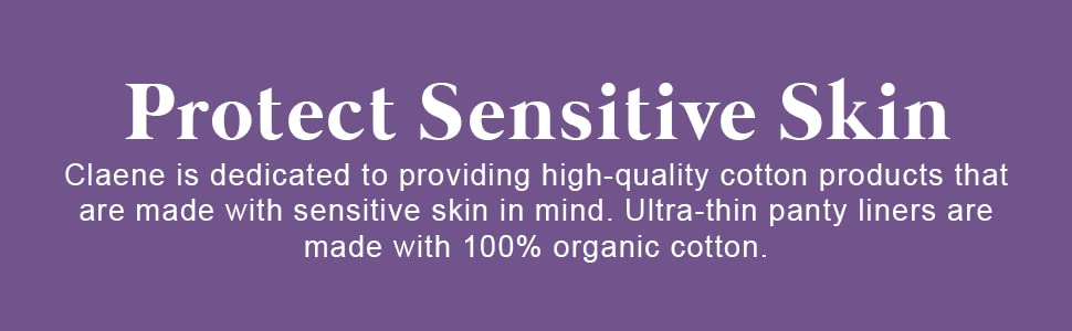 Claene organic cotton cover pad skin-friendly and suitable for sensitive skin.