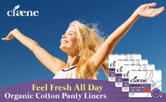 Claene unscented breathable maxi pad for daily comfort.