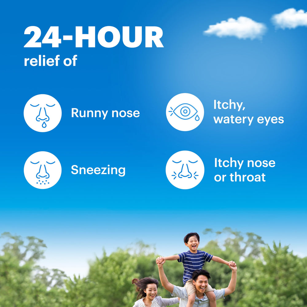 Claritin Children’s 5 mg loratadine chewable tablet ready for daily allergy relief.