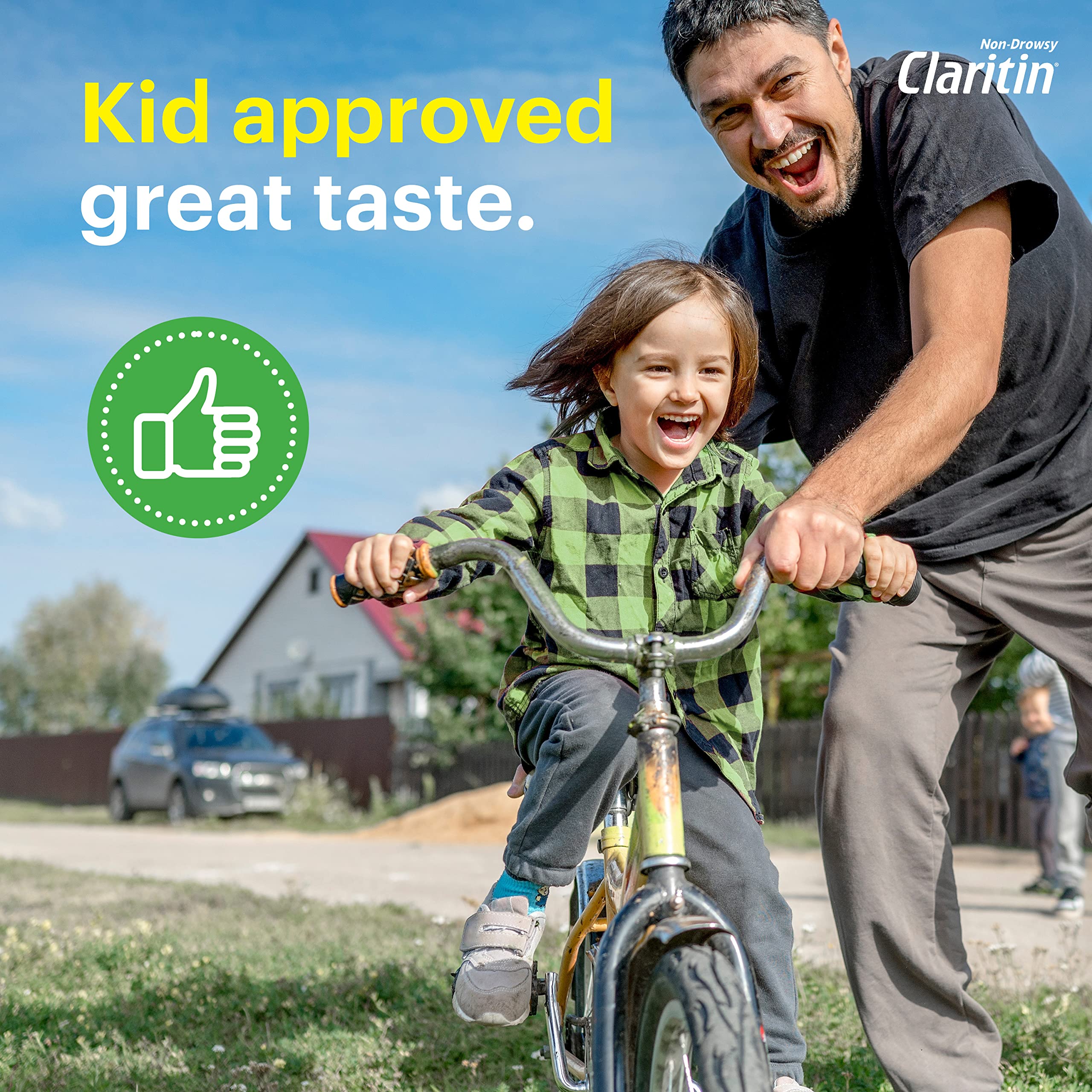 Claritin Children's Chewables Grape easy-dosing for busy mornings