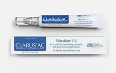 Clars AC-Antifungal Solution bottle with built-in applicator for precise, mess-free use.