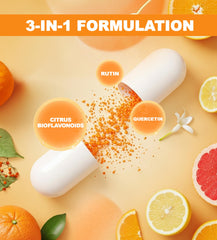 Clarusph capsules pour into hand for a simple daily serving.