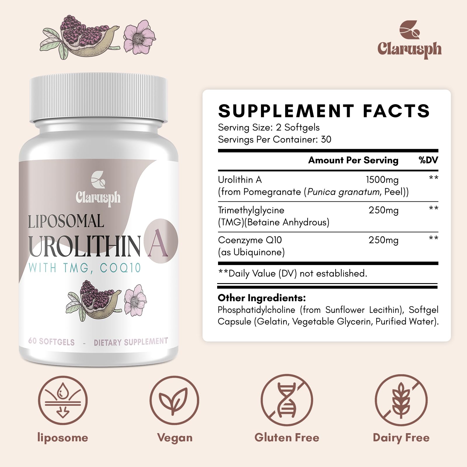 Clarusph energy and focus during a workout session
