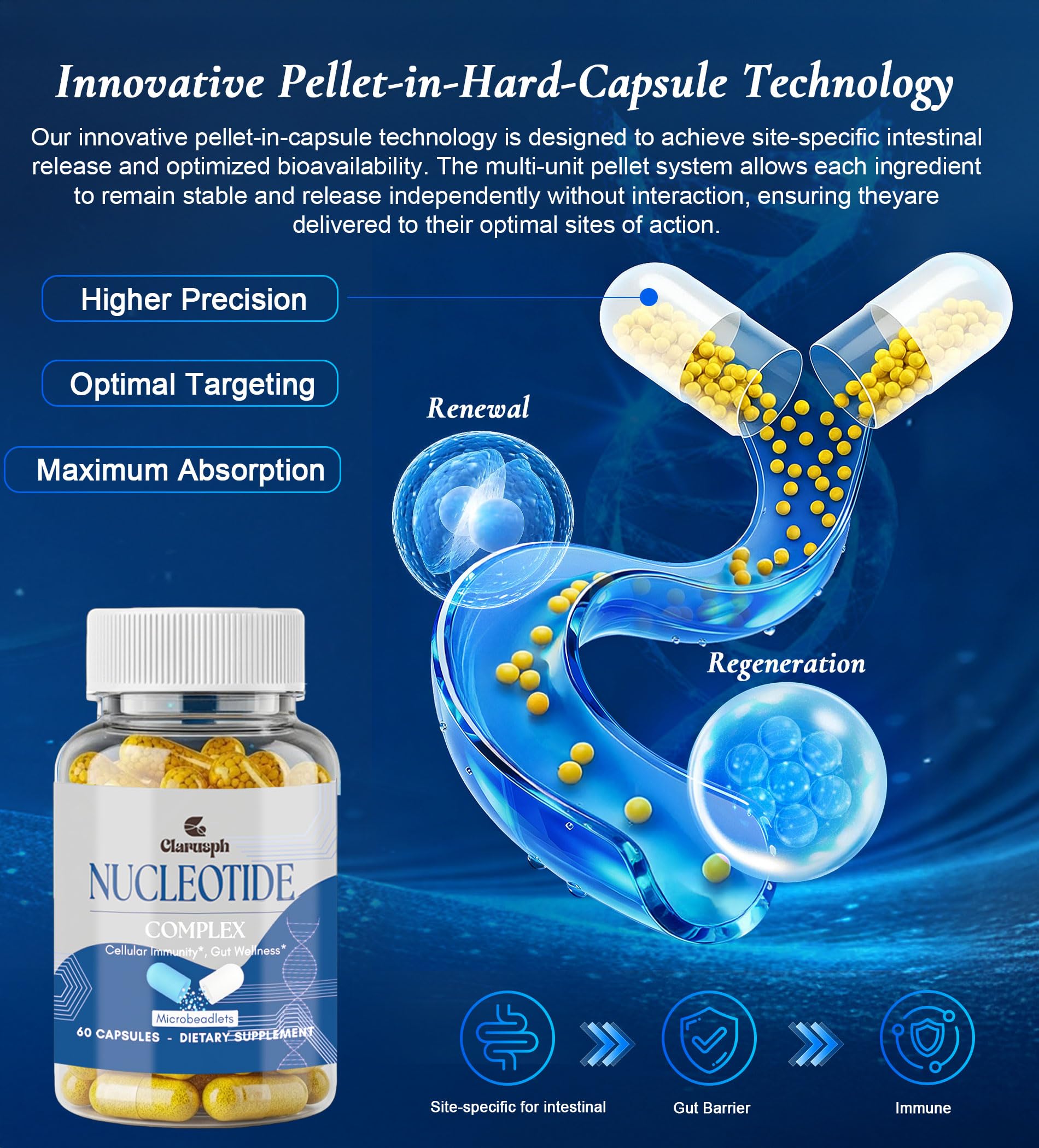 Clarusph Immunity packaging box with product details