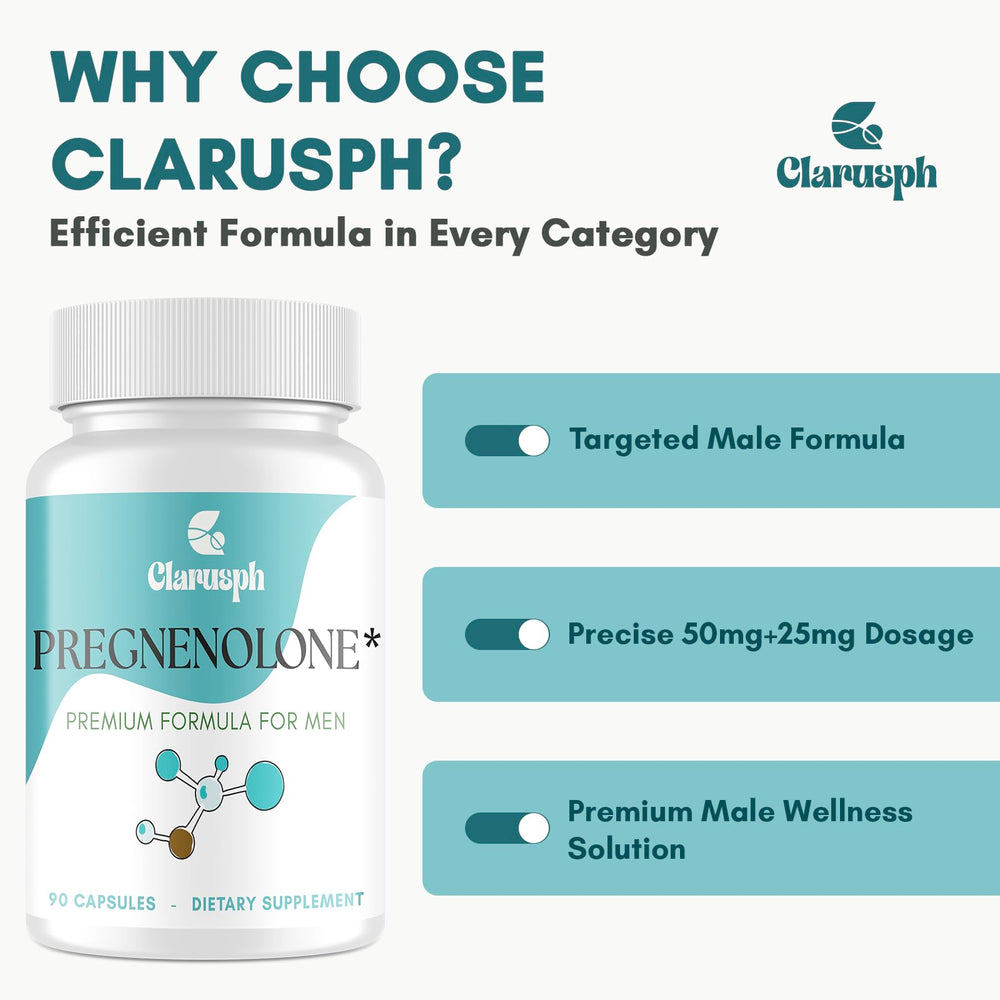 Clarusph capsule design showing precise ingredient measurement.