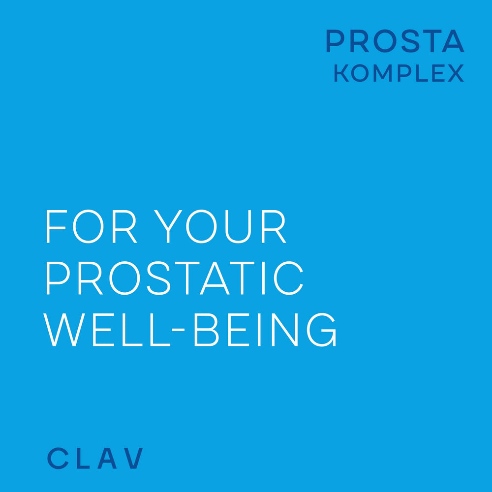 CLAV nettle leaf extract highlighting plant-based prostate comfort.