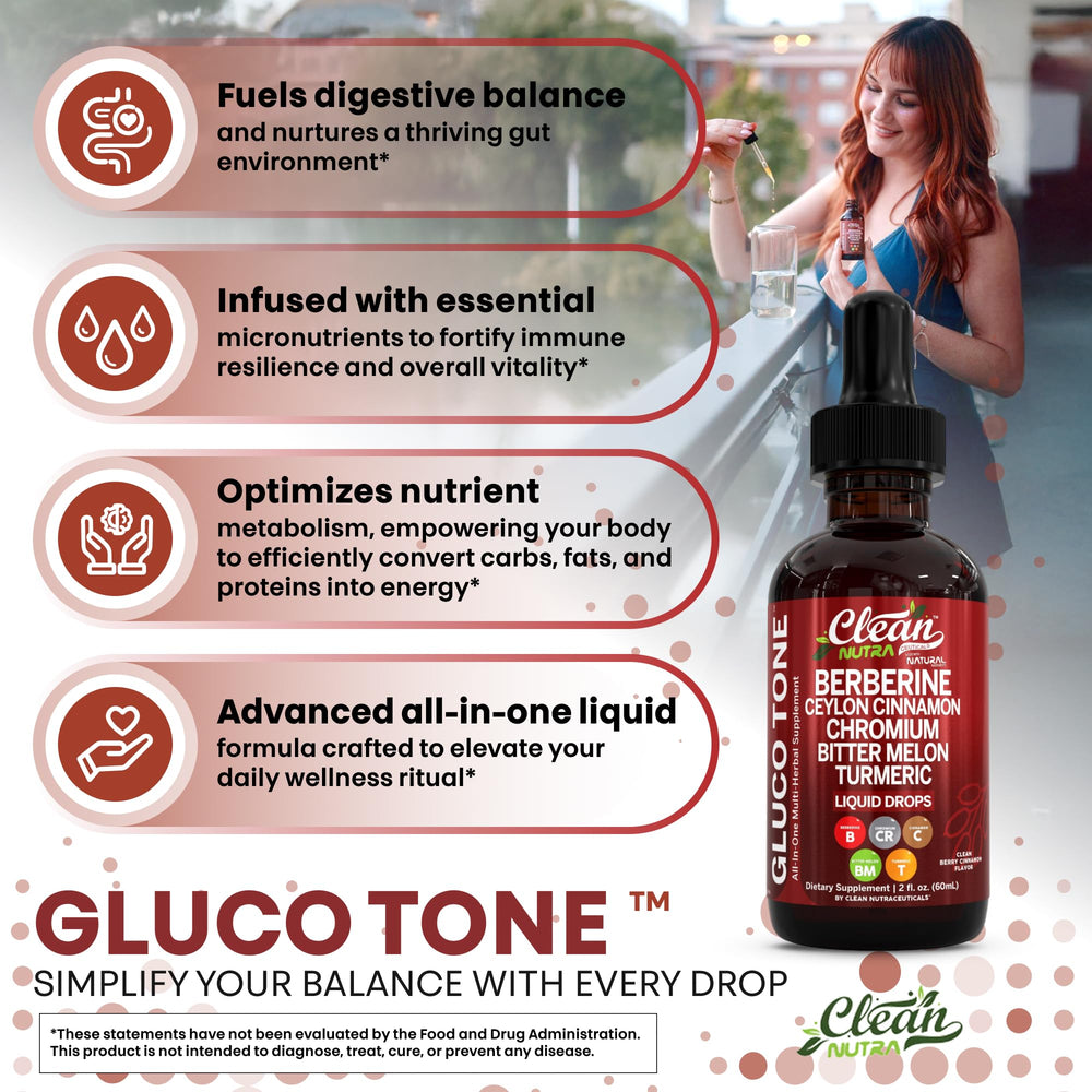 Clean Nutra Berberine panax ginseng liquid conveys vitality support