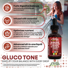 Clean Nutra Berberine panax ginseng liquid conveys vitality support
