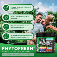 Clean Nutra Chlorophyll Capsules phytofresh-blend-pack showcases a complete greens solution for wellness